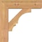 Ekena Millwork Balboa Block Smooth Bracket w/ Offset Brace, Western Red Cedar, 5 1/2"W x 18"D x 18"H BKT0604X18X18BOA05SWR - alternate 4